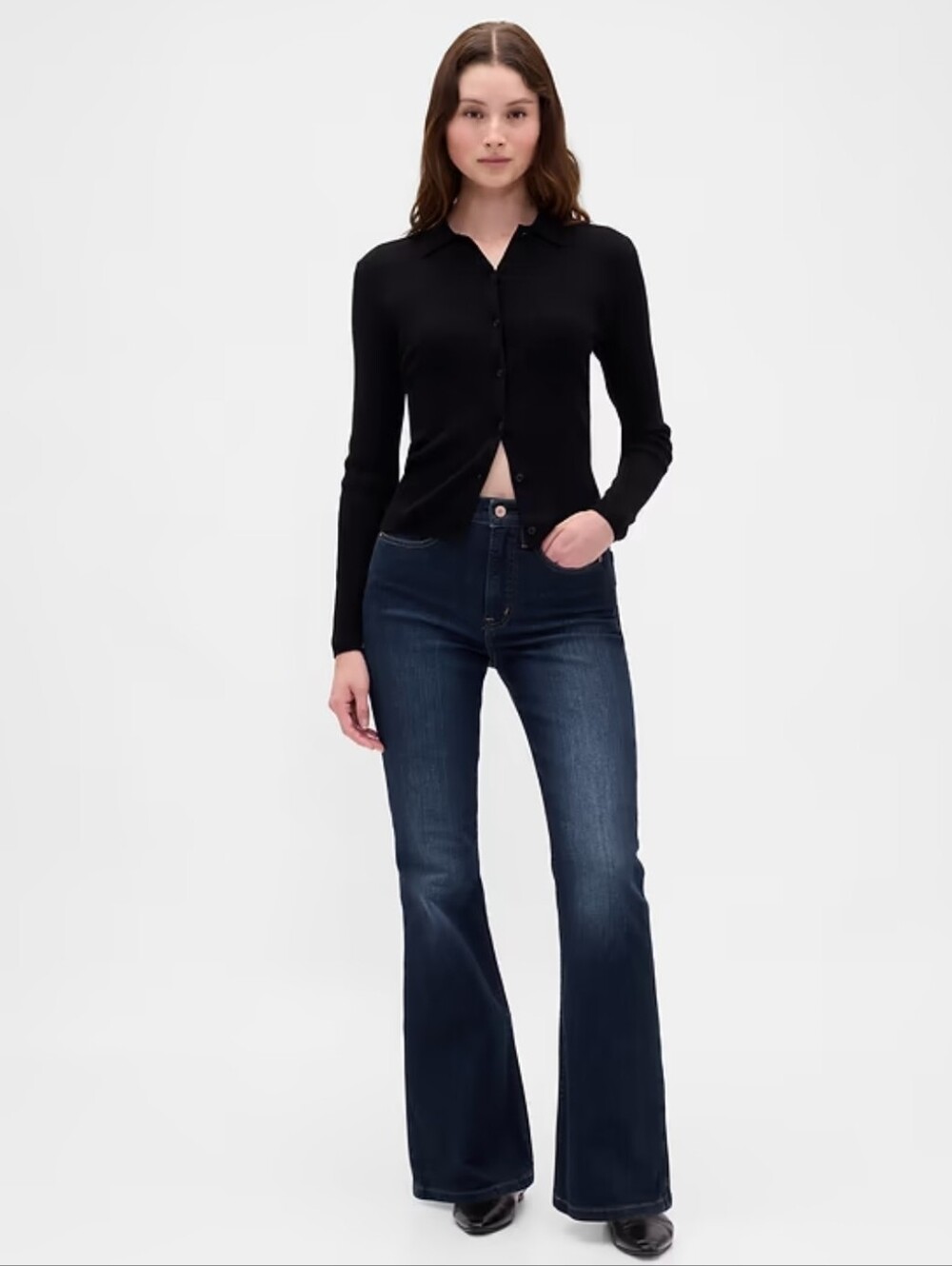 ❤️ GAP 70'S FLARE HIGH RISE JEANS, 4 (27)